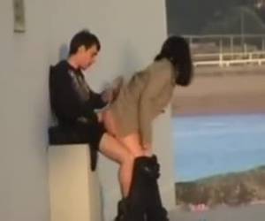 follando en publico con su vestido